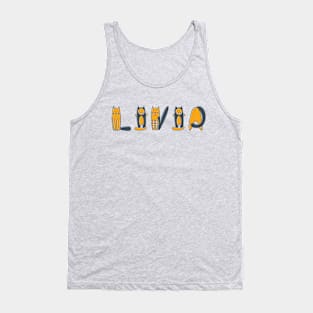 Livia | Girl Name | Cat Lover | Cat Illustration Tank Top